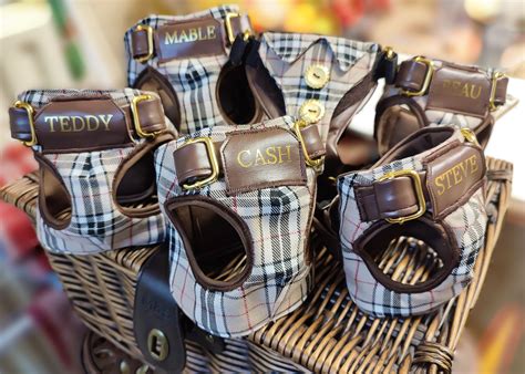 pet value burberry harness|burberry dog collars.